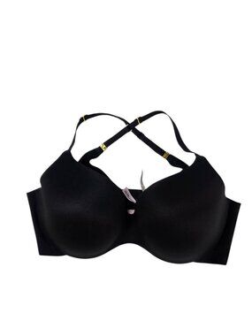 Victoria's Secret Incredible Lined Perfect Coverage Bra, Black, Underwired, 36D